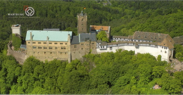 Weltkulturerbe - Die Wartburg - in Eisenach